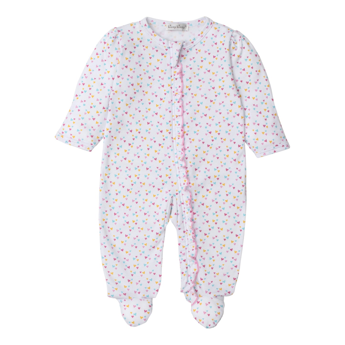 Kissy Kissy Carousel Magic Hearts Zip Footie