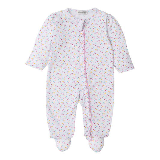 Kissy Kissy Carousel Magic Hearts Zip Footie