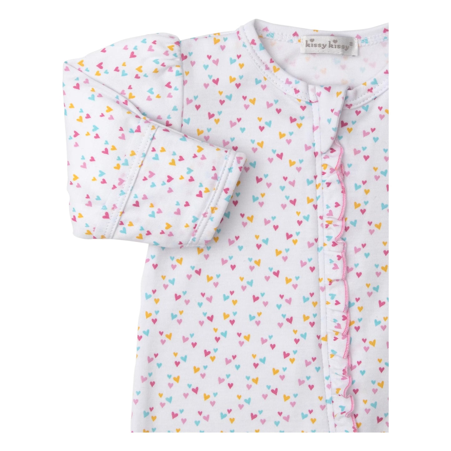 Kissy Kissy Carousel Magic Hearts Zip Footie