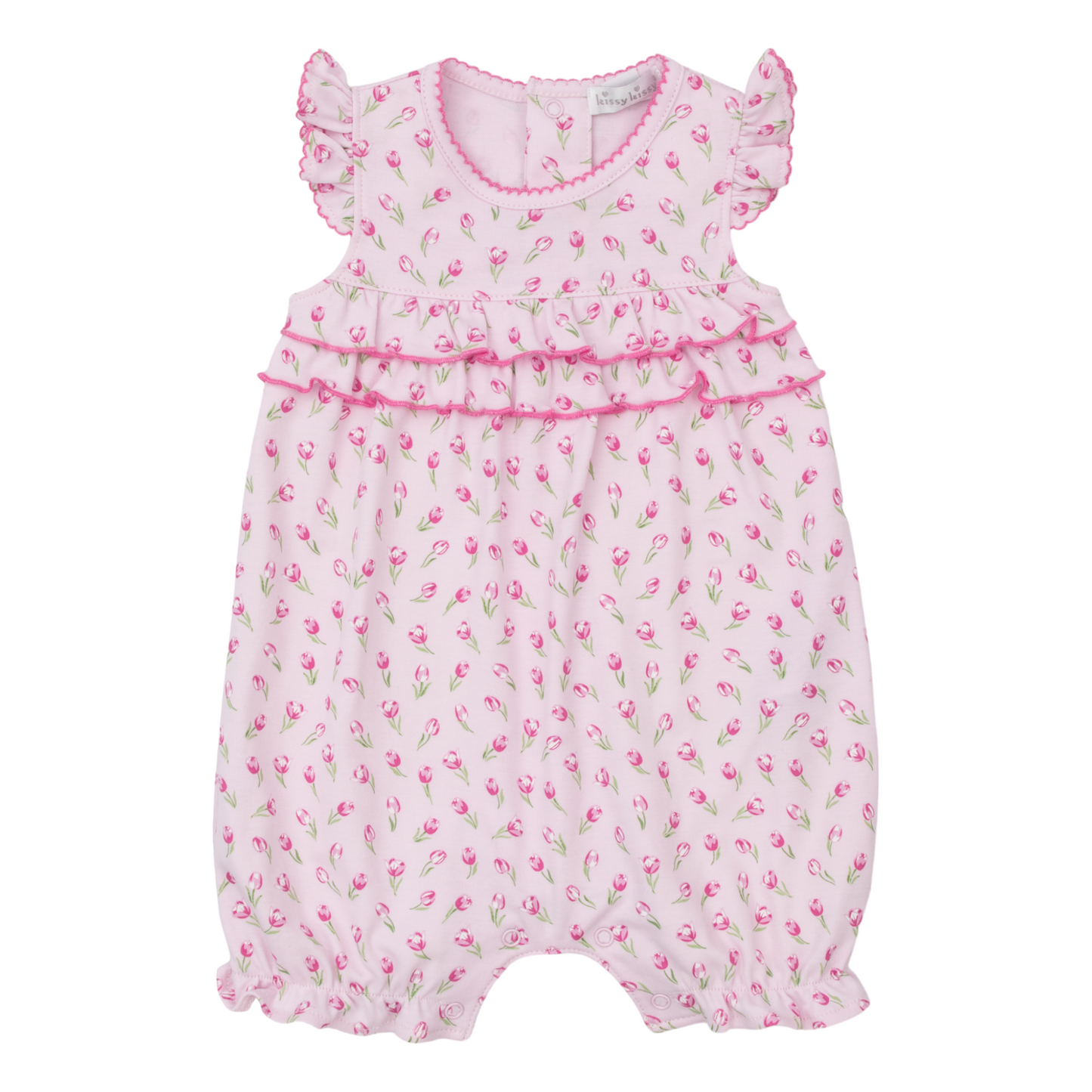 Kissy Kissy Tulip Blossoms Short Romper