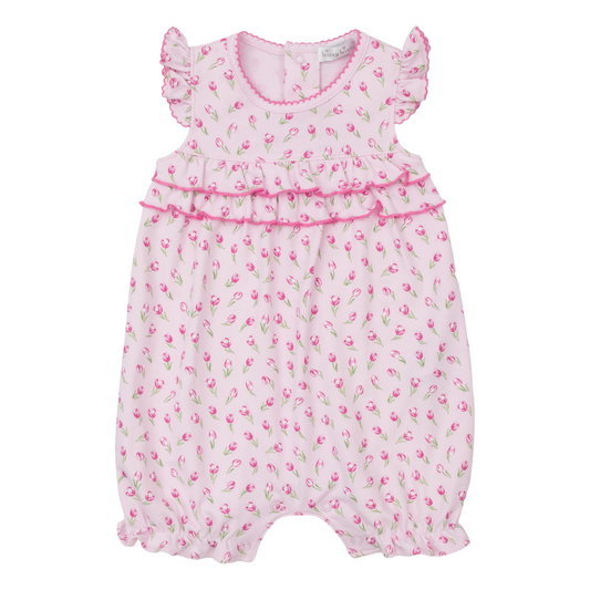 Kissy Kissy Tulip Blossoms Short Romper