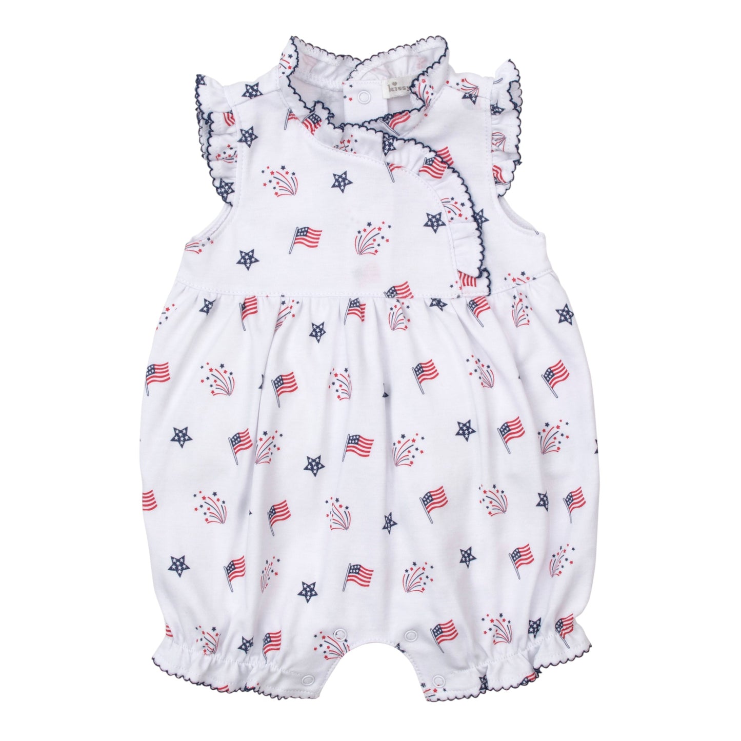 Kissy Kissy Star-Spangled Freedom Romper
