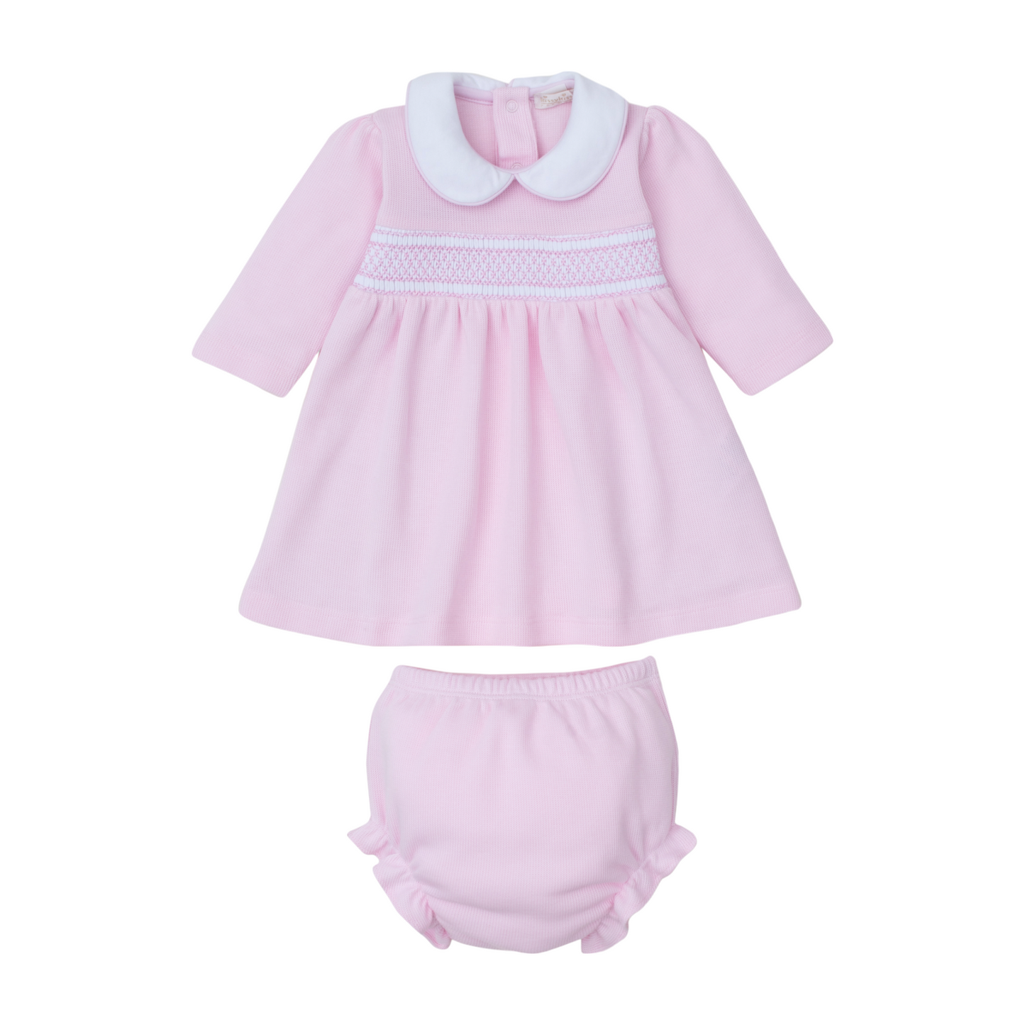 Kissy Kissy Hand Smocked CLB Punto Ingles Dress Set