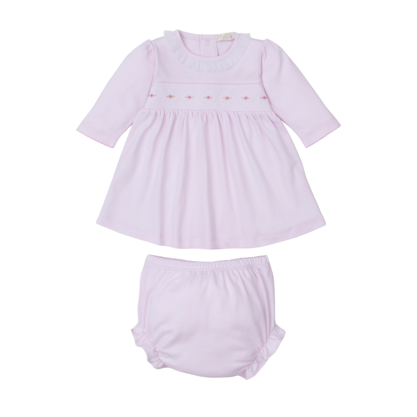 Kissy Kissy Premier Rosabella Hand Emb Dress Set