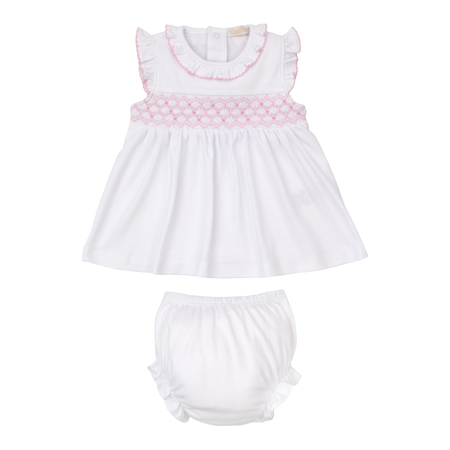 Kissy Kissy CLB Summer 25 Hand Smocked Dress Set