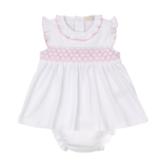 Kissy Kissy CLB Summer 25 Hand Smocked Dress Set