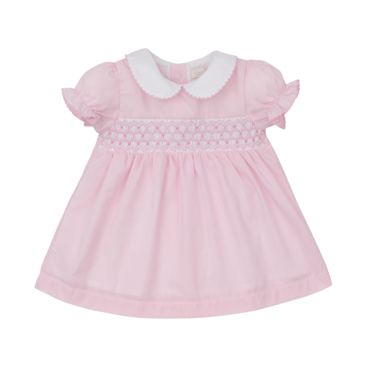 Kissy Kissy CLB Summer 25 Woven Hand Smocked Dress Set