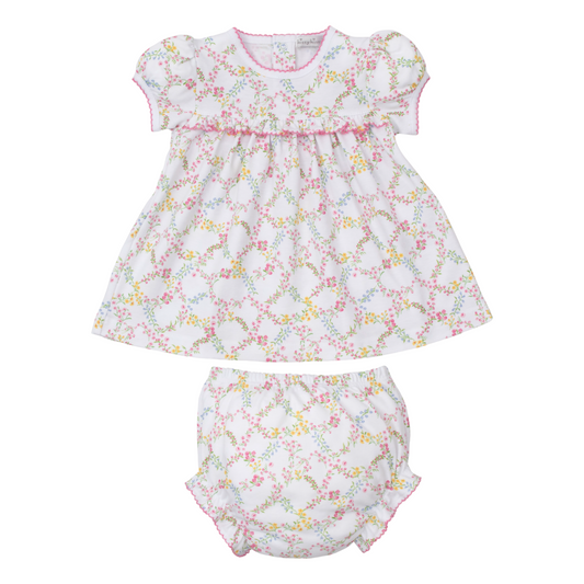 Kissy Kissy Garden Trellis Dress Set