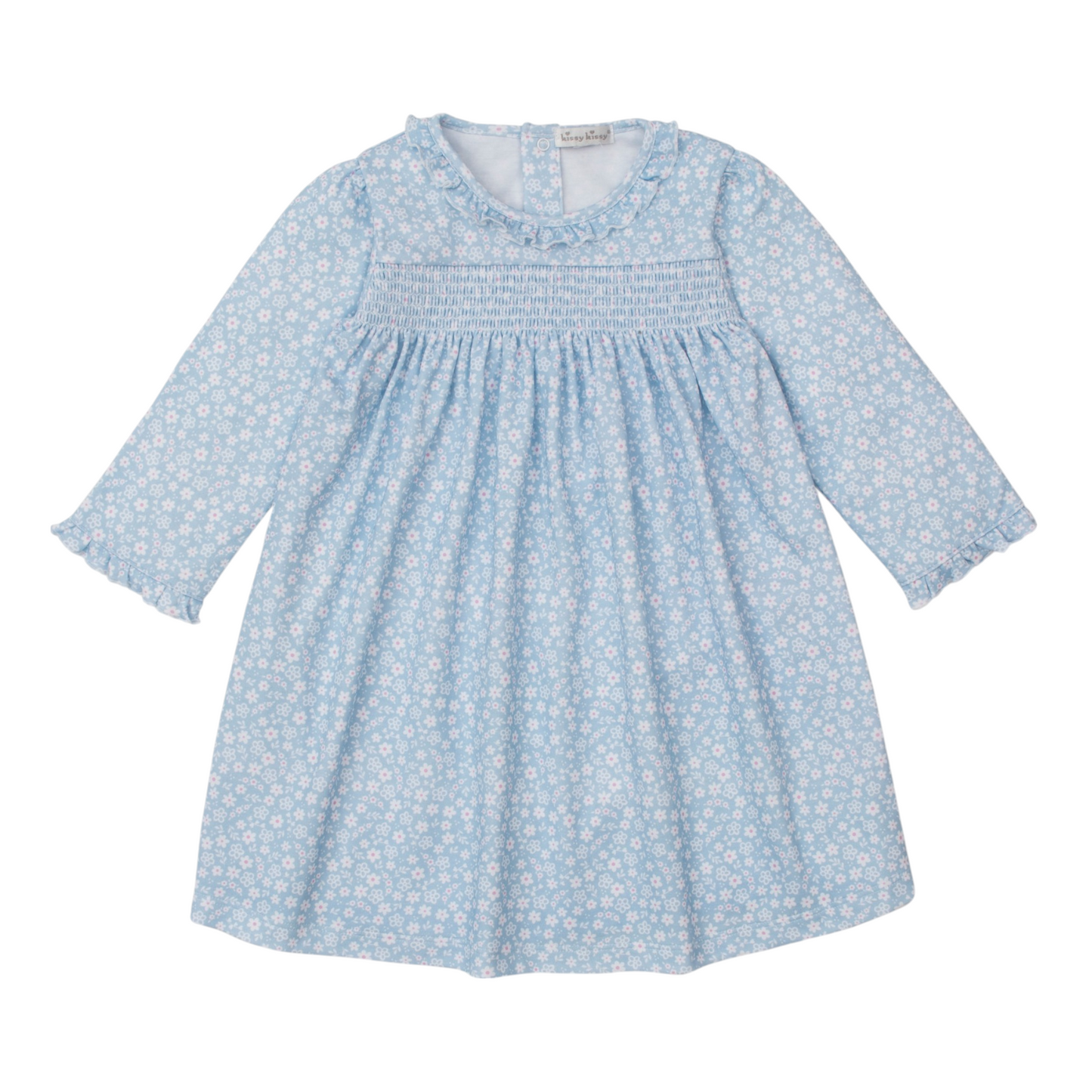 Kissy Kissy Fall in Bloom Smocked Dress