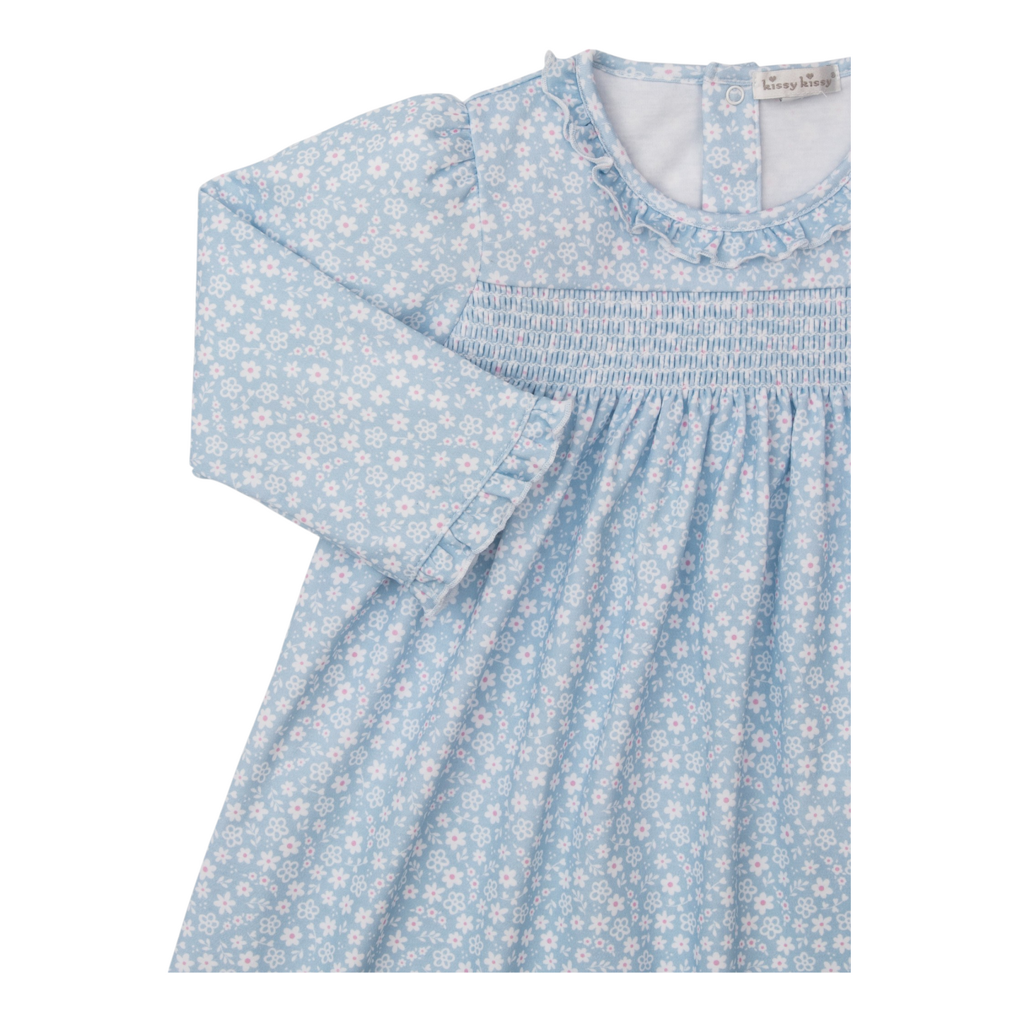 Kissy Kissy Fall in Bloom Smocked Dress