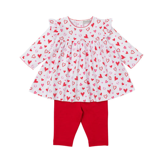 Kissy Kissy Hearts Galore Dress Set