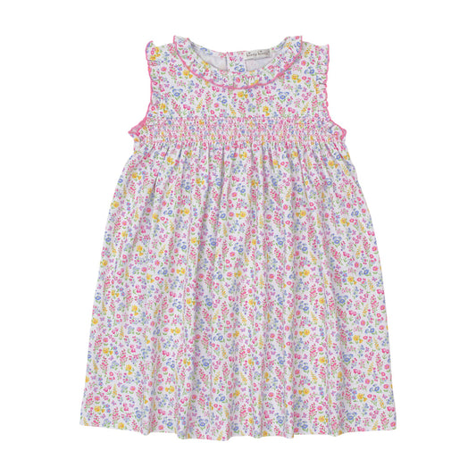 Kissy Kissy Pastel Gardens Smocked Dress