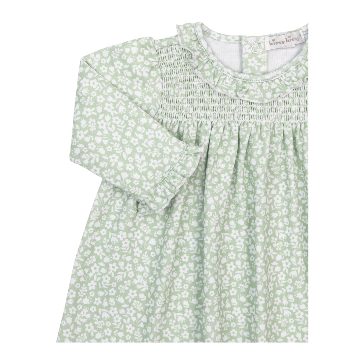 Kissy Kissy Autumn Meadows Smocked Dress Set