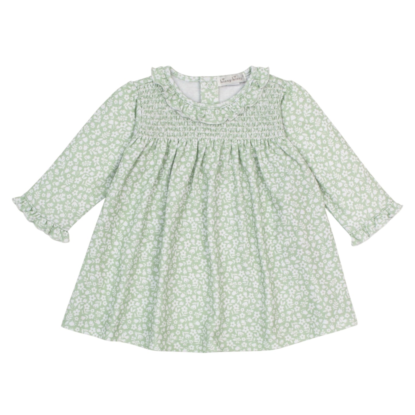 Kissy Kissy Autumn Meadows Smocked Dress Set