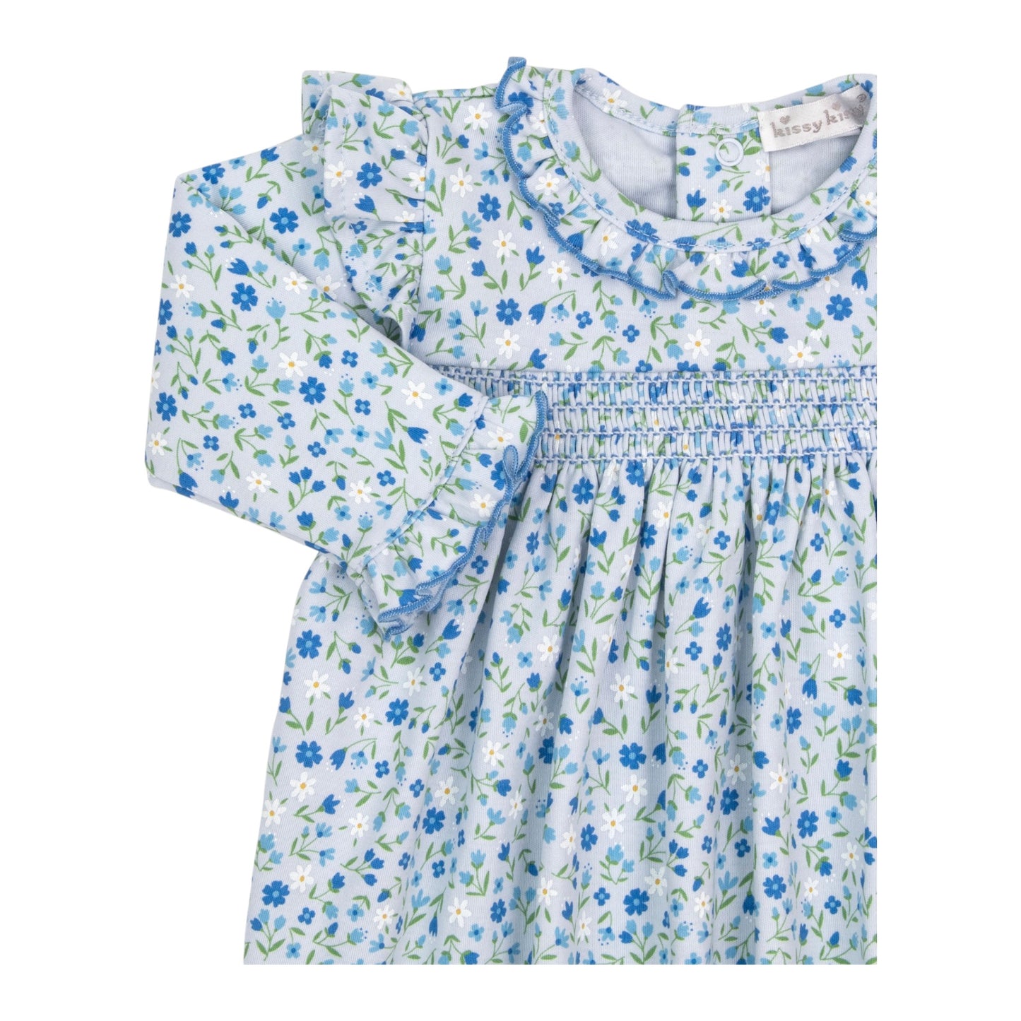 Kissy Kissy Pretty Petals Smocked Dress Set