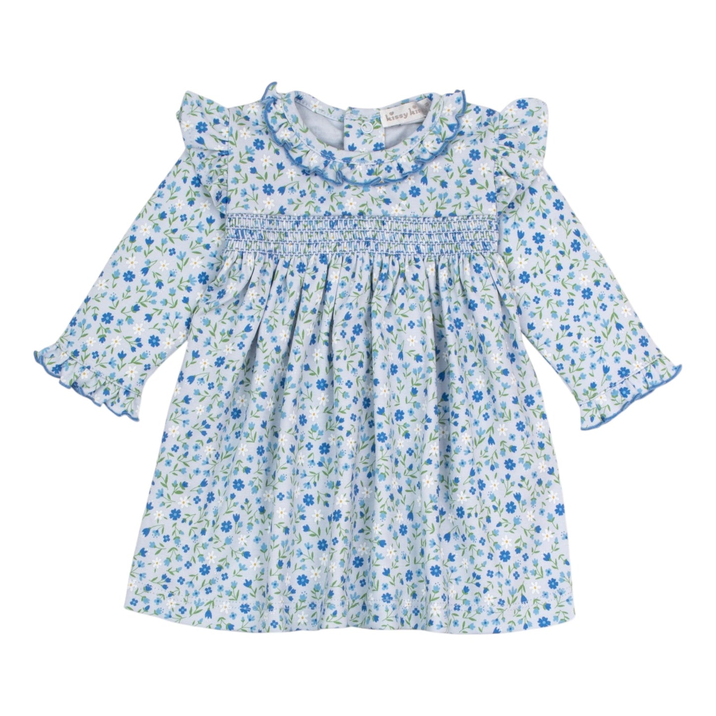 Kissy Kissy Pretty Petals Smocked Dress Set