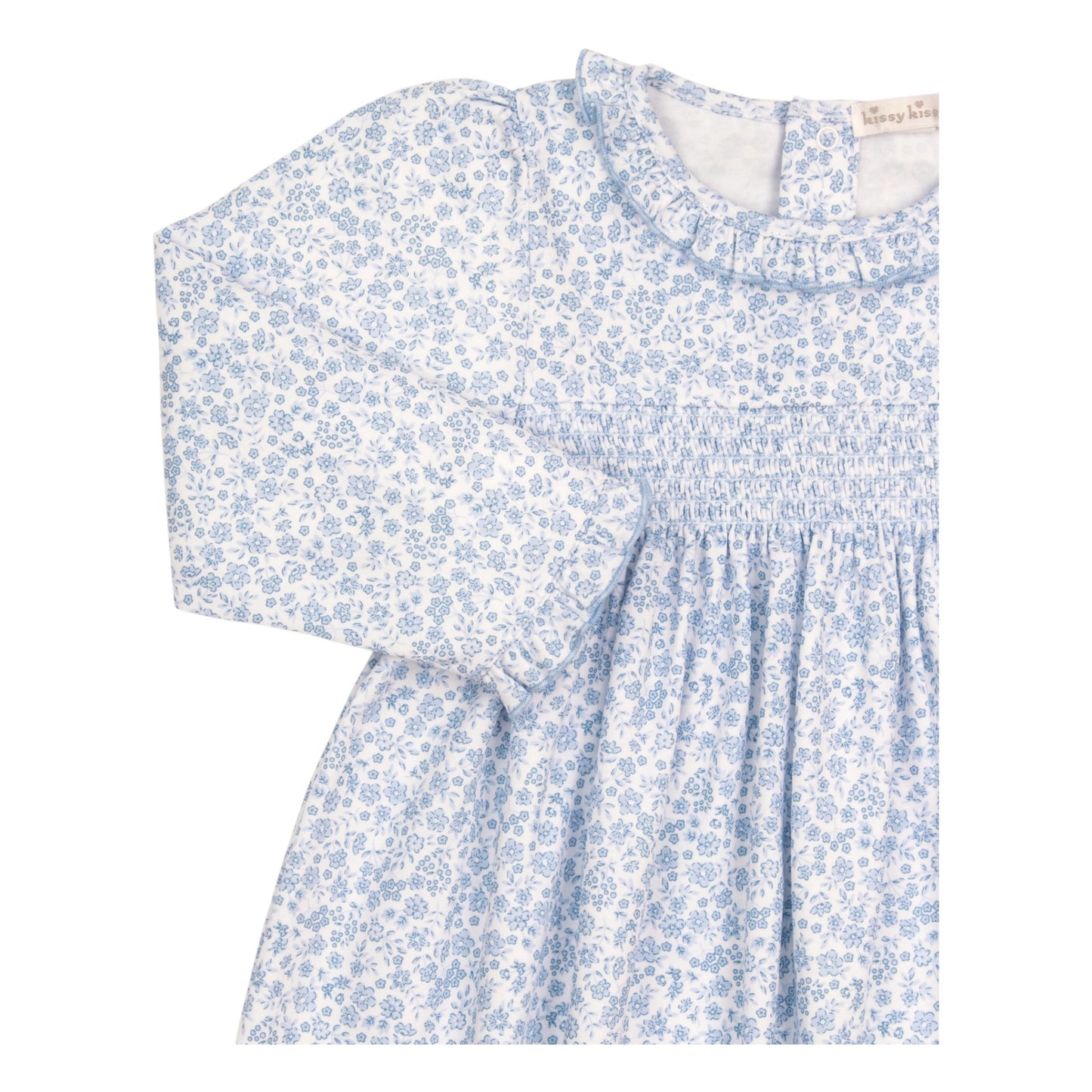 Kissy Kissy Smocked Fall Blooms Dress