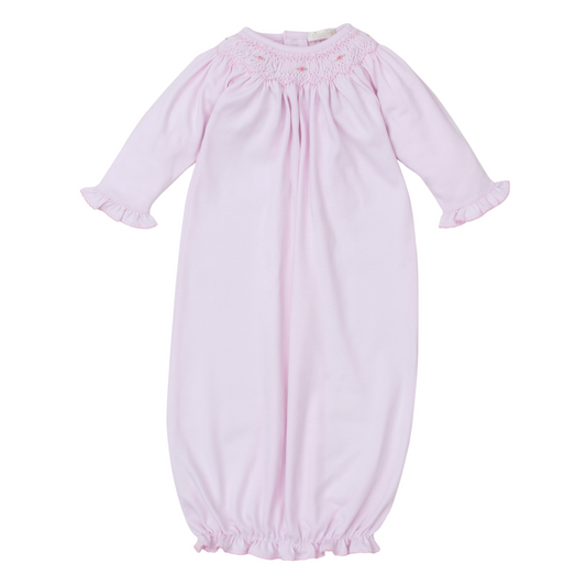 Kissy Kissy Hand Smocked CLB Bishop Sack