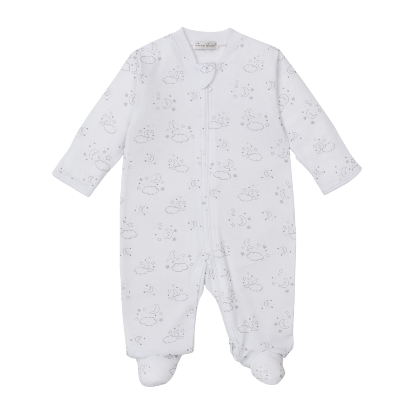 Kissy Kissy Cheerful Good Night Zip Footie