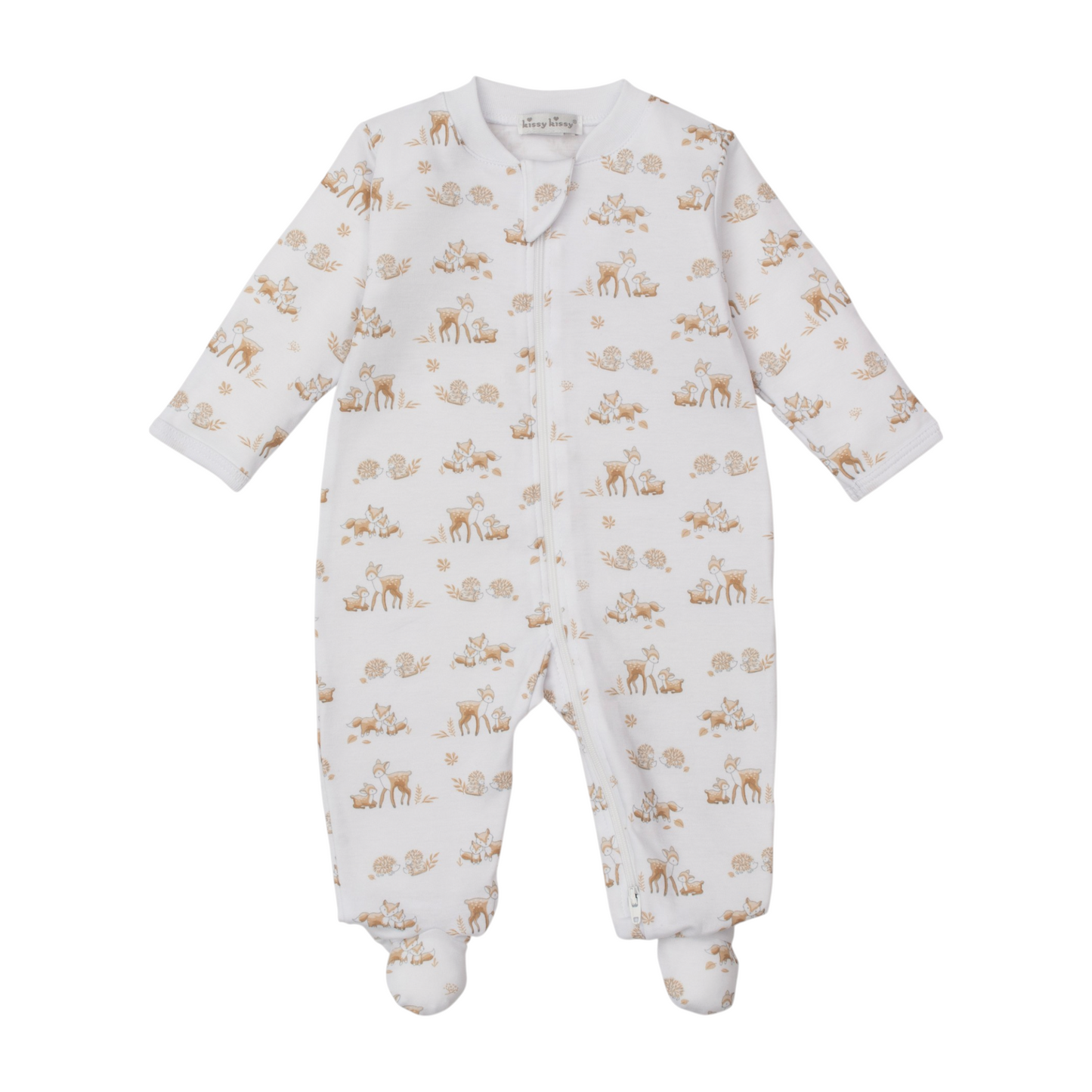 Kissy Kissy Forest Fanfare Zip Footie