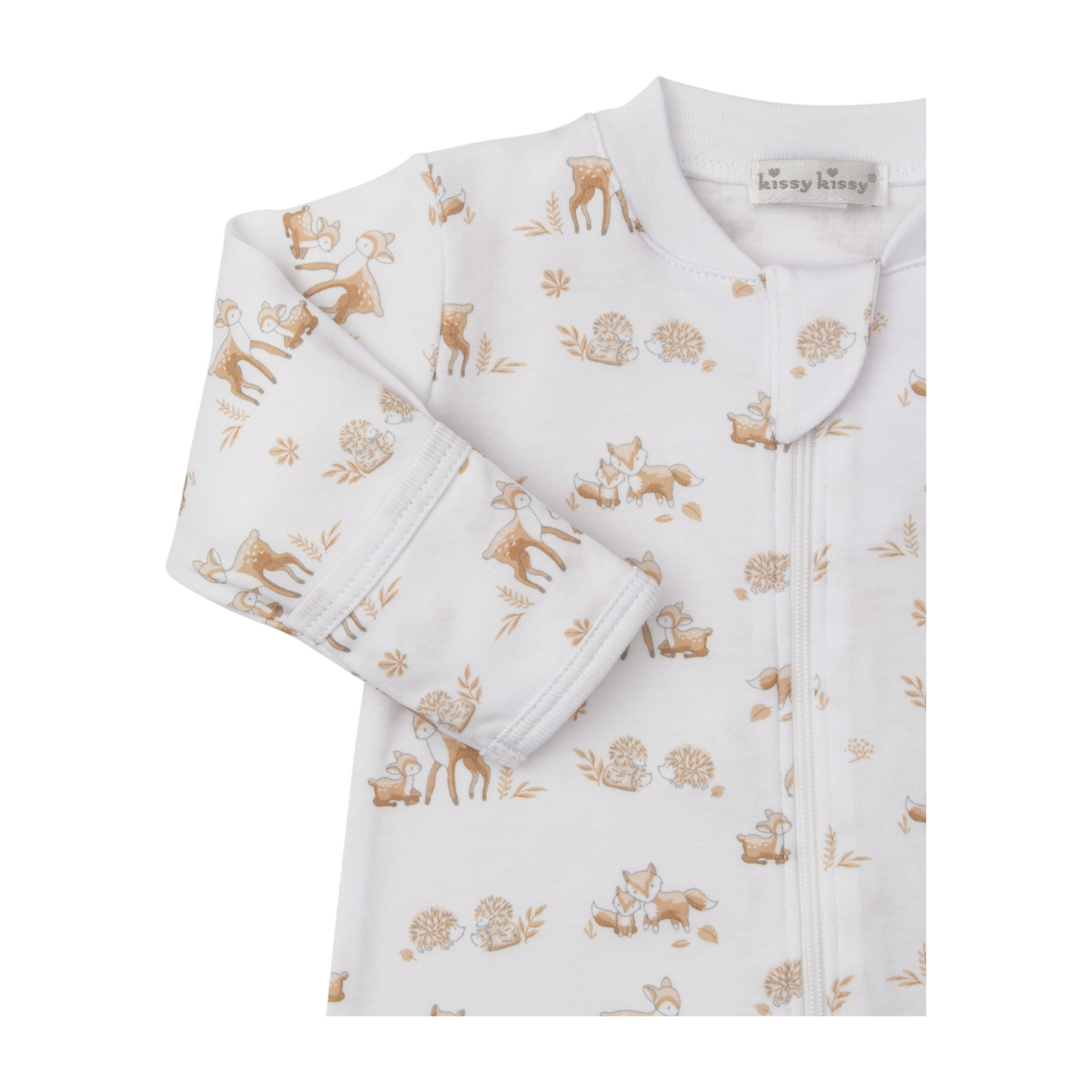 Kissy Kissy Forest Fanfare Zip Footie