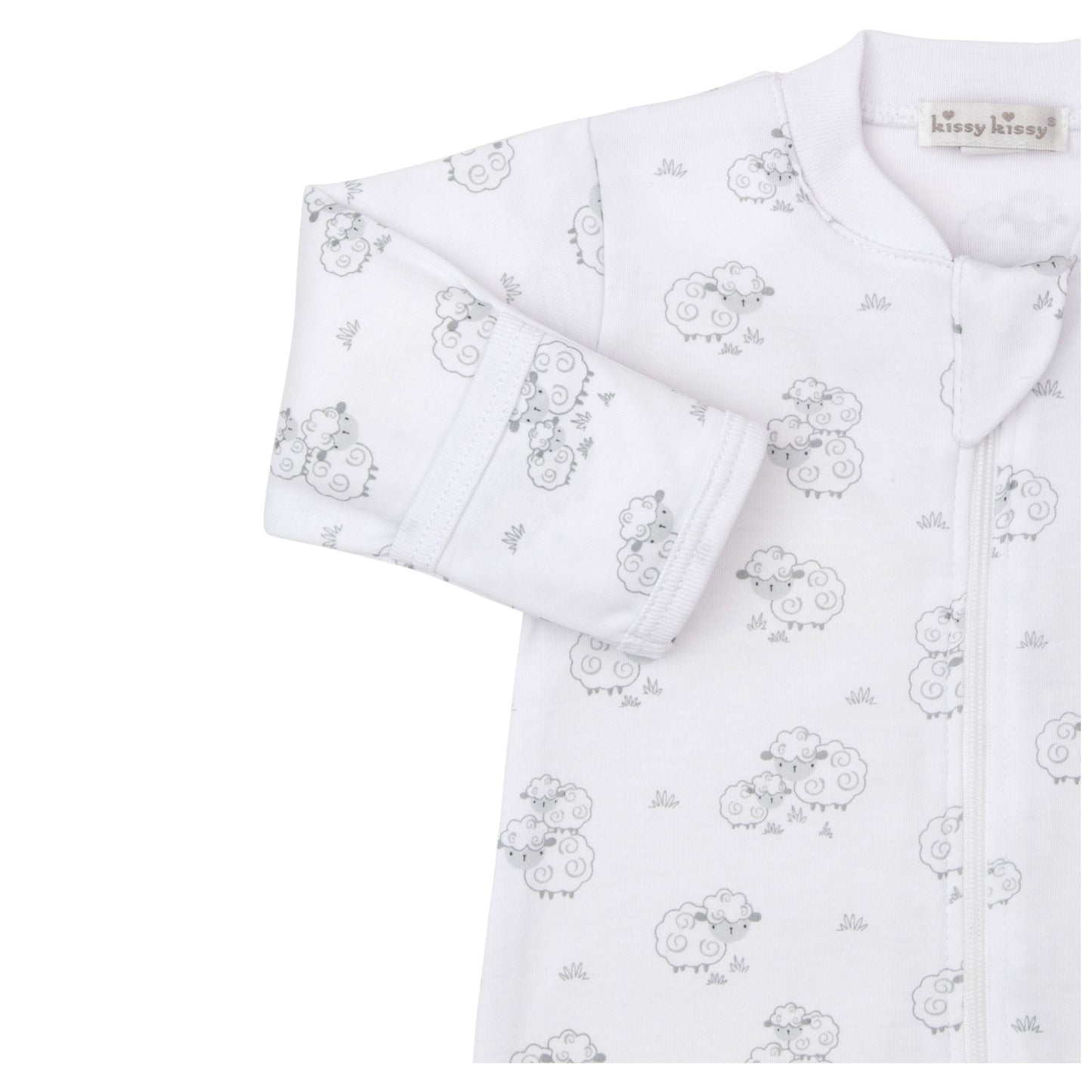 Kissy Kissy Sweet Sheep Zip Footie