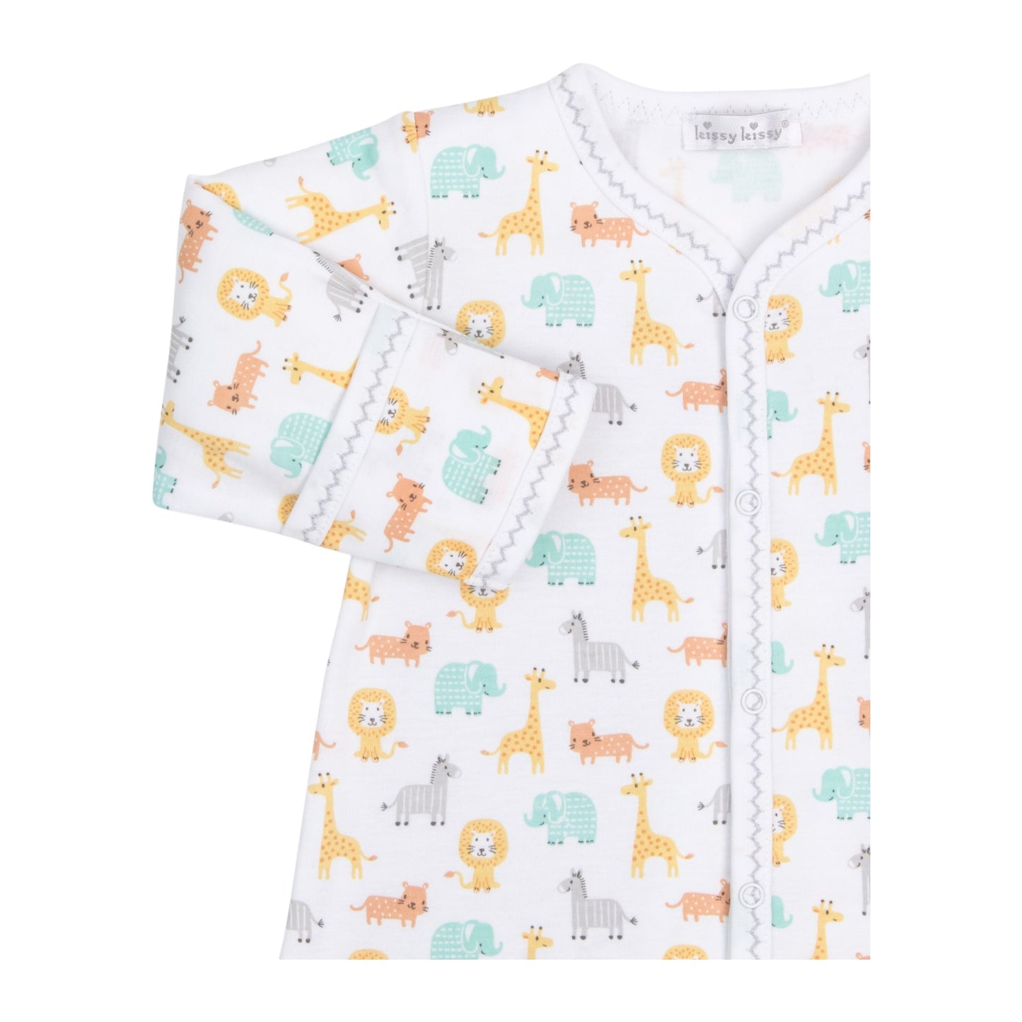 Kissy Kissy Baby Jungle Crew Convertible Gown