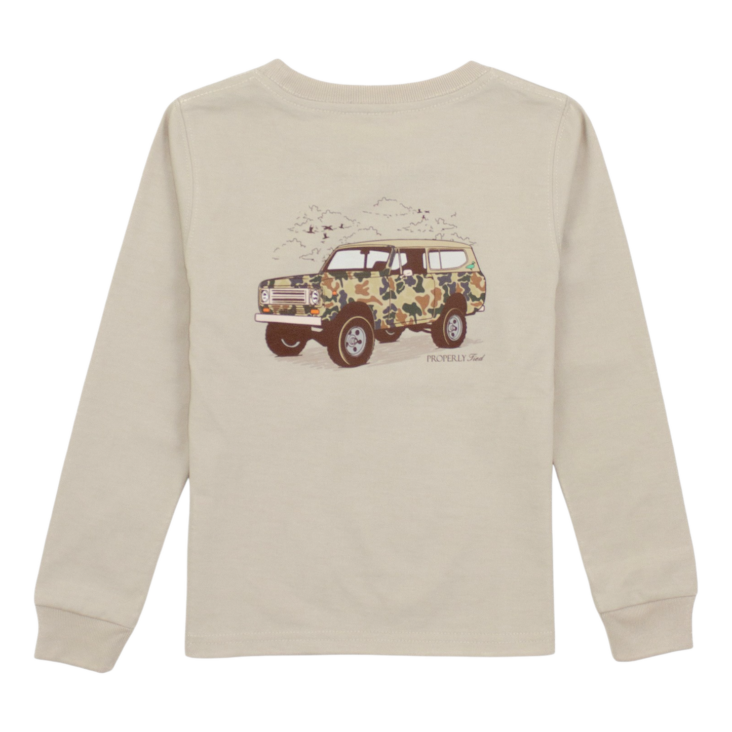 Properly Tied Camo Truck T-Shirt