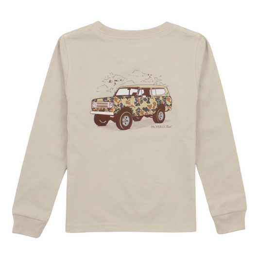 Properly Tied Camo Truck T-Shirt