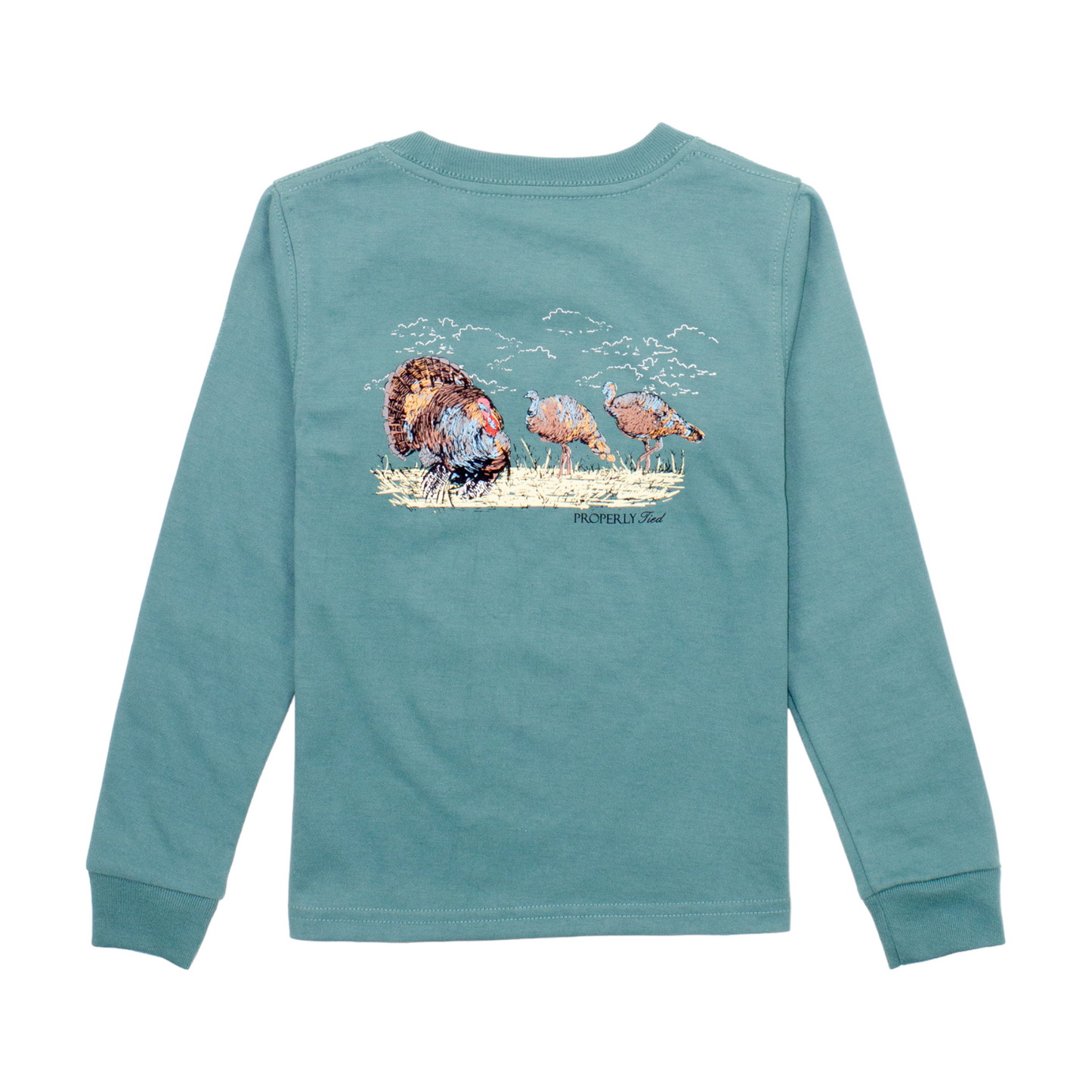 Properly Tied LD Turkey Hunt Tee