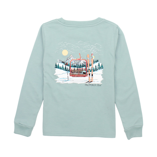 Properly Tied LD Ski Lift Tee