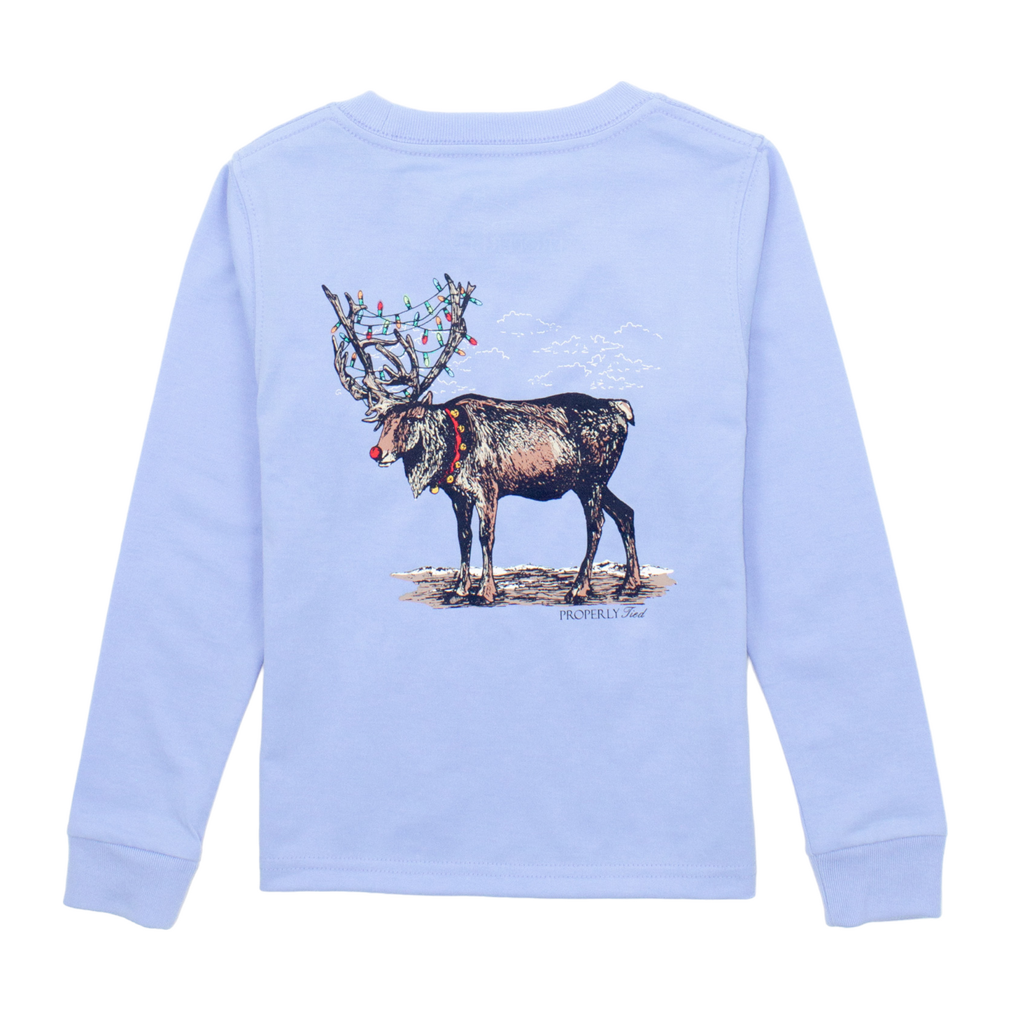 Properly Tied LD Reindeer L/S Tee