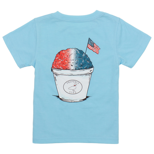 Properly Tied America Chillin Snowcone Tee