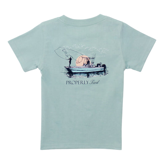 Properly Tied Cast Fishing T-Shirt
