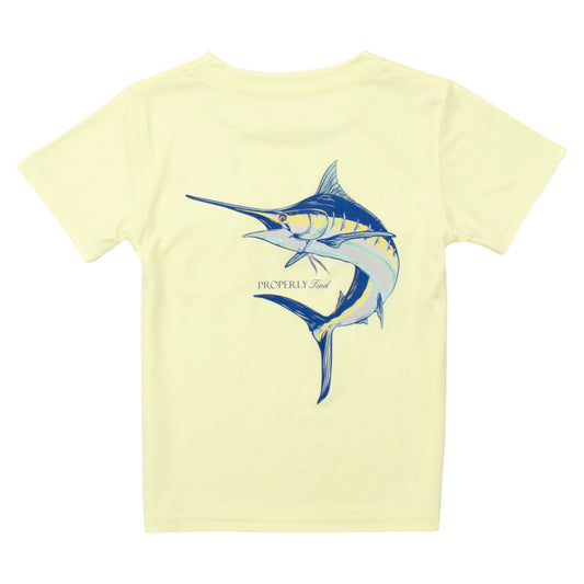 Properly Tied Performance Blue Marlin T-Shirt