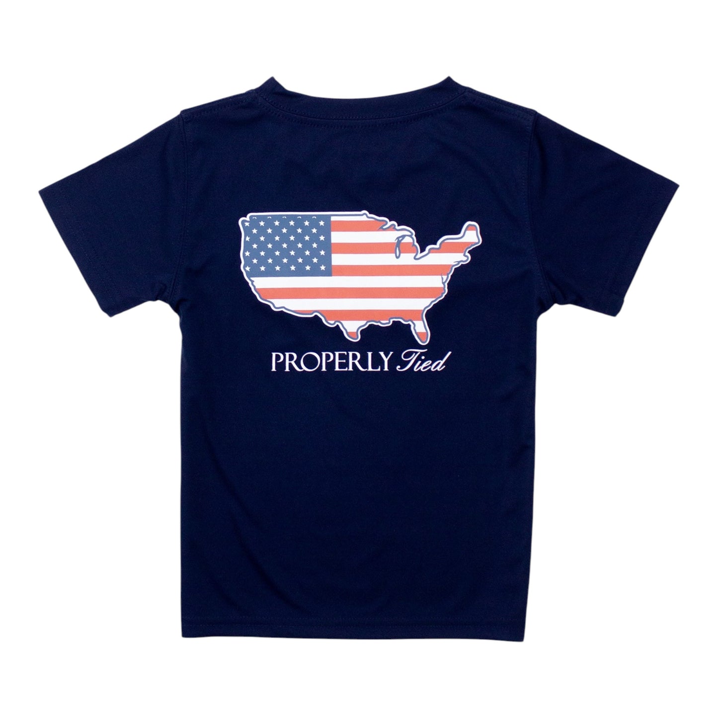 Properly Tied Old Glory Performance T-Shirt