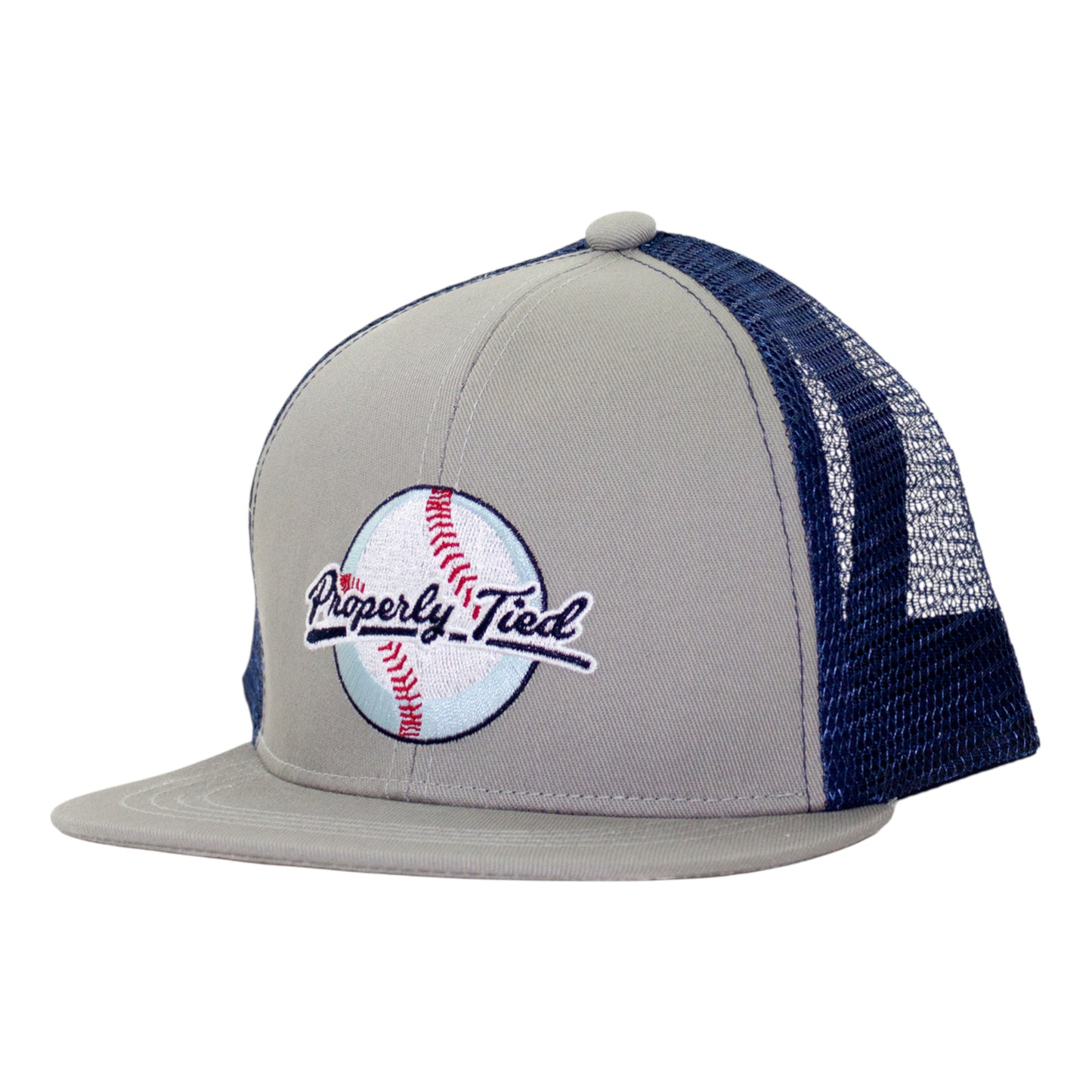 Properly Tied Baseball Trucker Hat