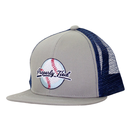 Properly Tied Baseball Trucker Hat