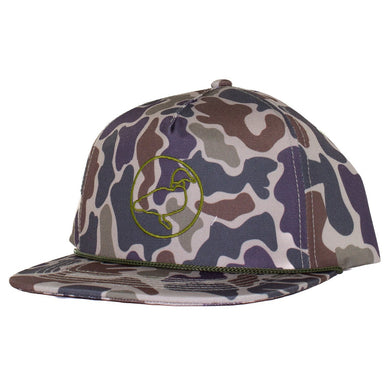 Properly Tied LD Camo Rope Hat
