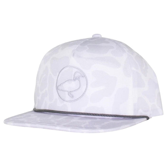 Properly Tied Camo Sportsman Rope Hat