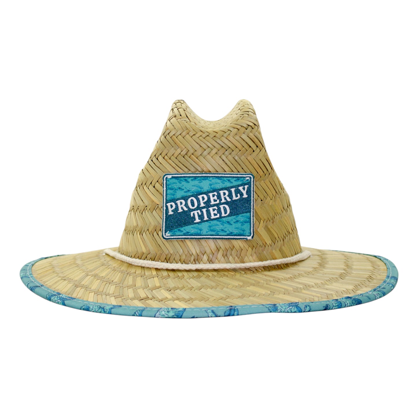 Properly Tied Cabo Chomp Straw Hat