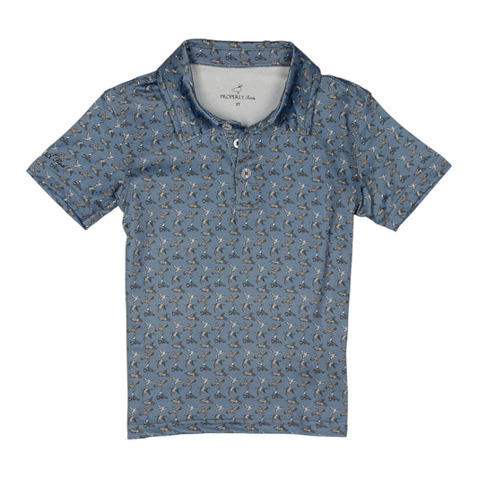 Properly Tied Flock Inlet Polo