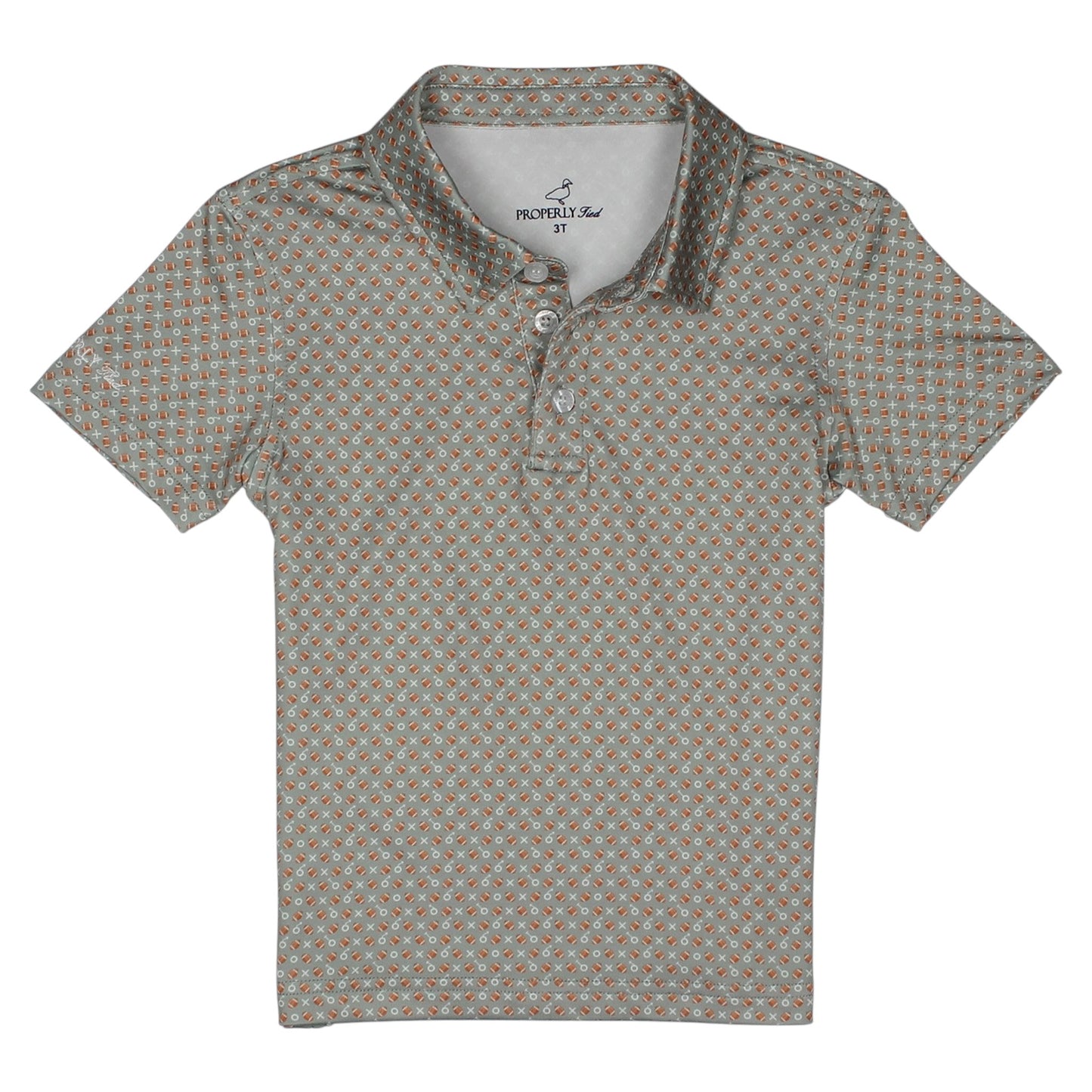 Properly Tied Touchdown Inlet Polo