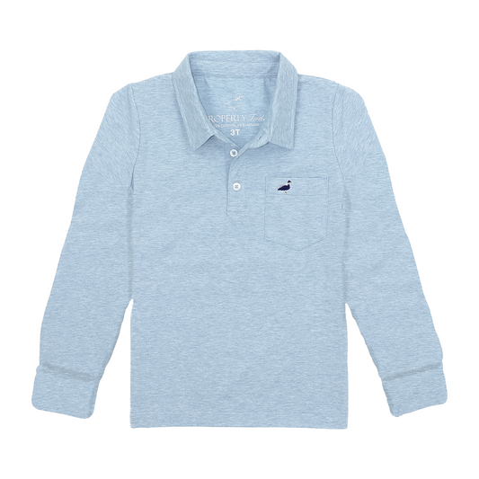 Properly Tied LD Harrison Pocket LS Polo