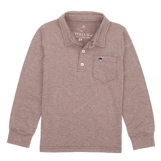 Properly Tied LD Harrison Pocket LS Polo