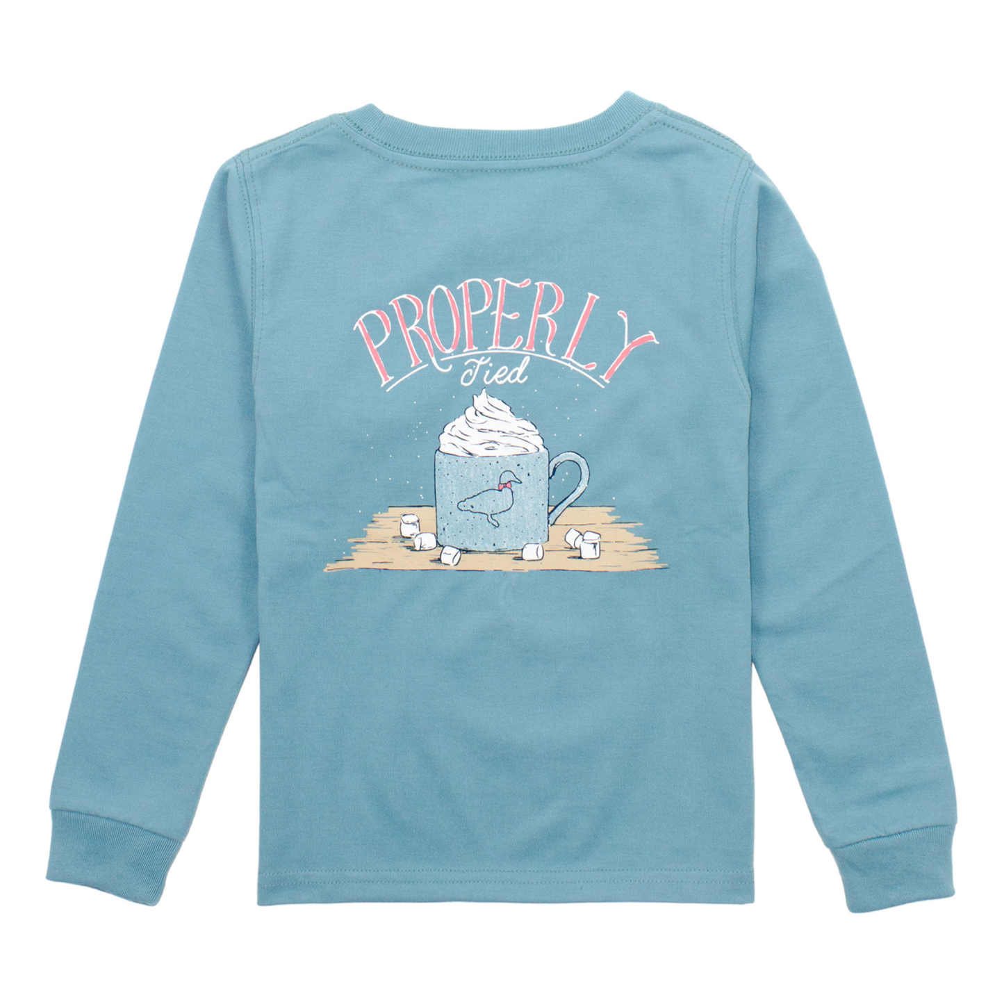 Properly Tied Hot Cocoa L/S Tee