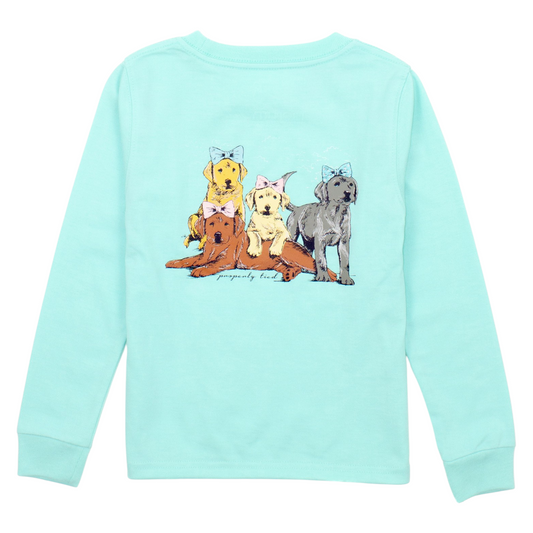 Properly Tied Puppy Pile T-Shirt