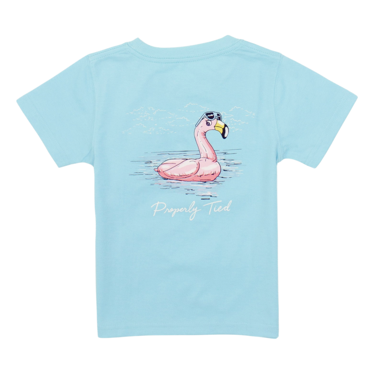 Properly Tied Flamingo Float Tee