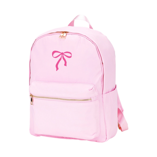 Viv & Lou Embroidered Bow Charlie Backpack