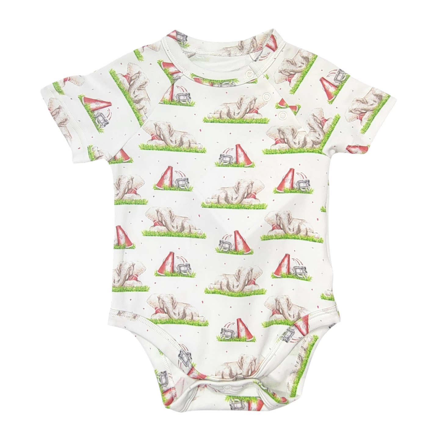 Nola Tawk Elephant Mascot Mania Onesie